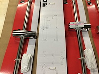 Aquasu - basic 839 - douche stang 65 cm hoog (4x) - afbeelding 3 van  3