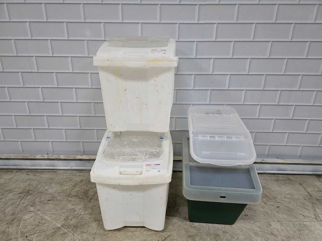 Araven, o.a. - kunststof grondstofbak (4x) - afbeelding 1 van  5