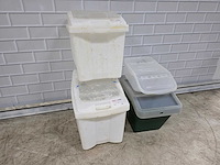 Araven, o.a. - kunststof grondstofbak (4x) - afbeelding 5 van  5