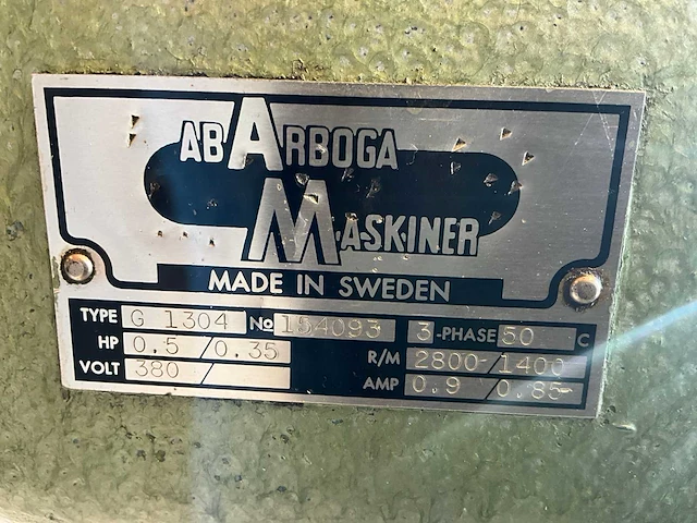 Arboga g-1304 kolomboormachine - afbeelding 7 van  7