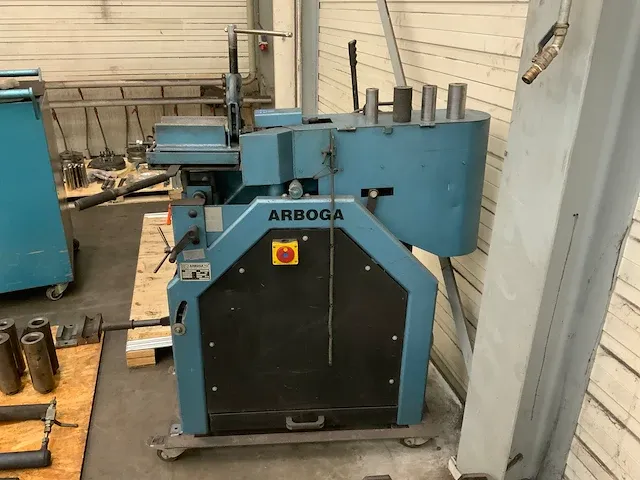 Arborga 100 rsx pijp uithaal bandslijpmachine - afbeelding 2 van  7