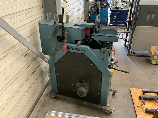 Arborga 100 rsx pijp uithaal bandslijpmachine - afbeelding 3 van  7