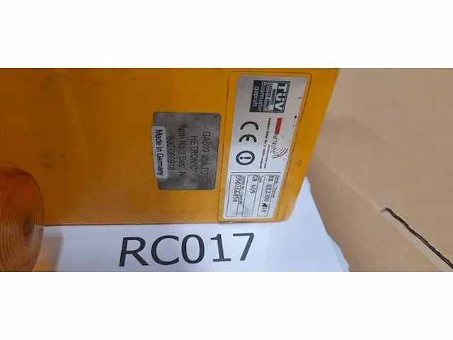 Arc & hetronic radiobesturingen t.b.v. bovenloopkranen / takels - afbeelding 4 van  6