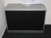 Archiefkast ahrend met 2 roldeuren. afmeting 100 x 45 cm. hoogte 73 cm. - afbeelding 1 van  1