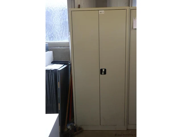 Archiefkast incl. sleutel - 80x38x180cm - afbeelding 1 van  4