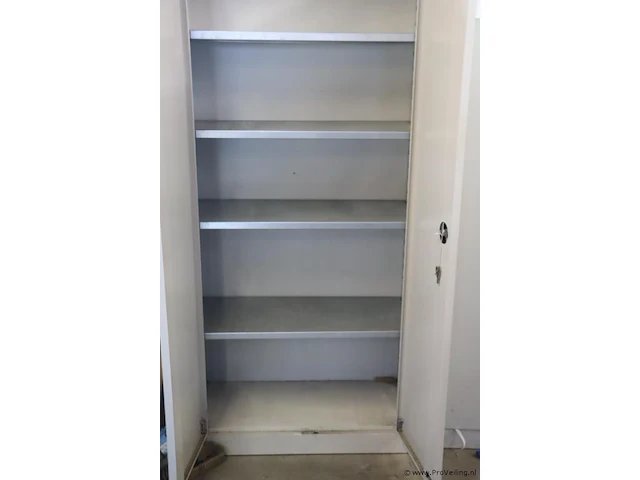 Archiefkast incl. sleutel - 80x38x180cm - afbeelding 4 van  4