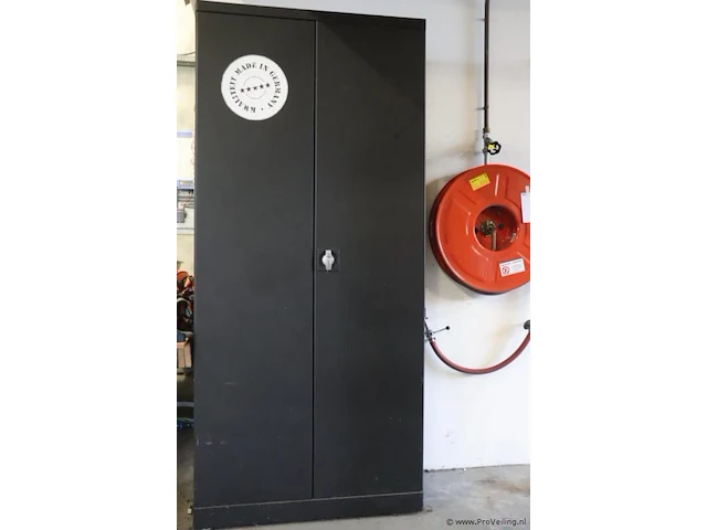 Archiefkast incl. sleutel - 90x44x199cm - afbeelding 2 van  4
