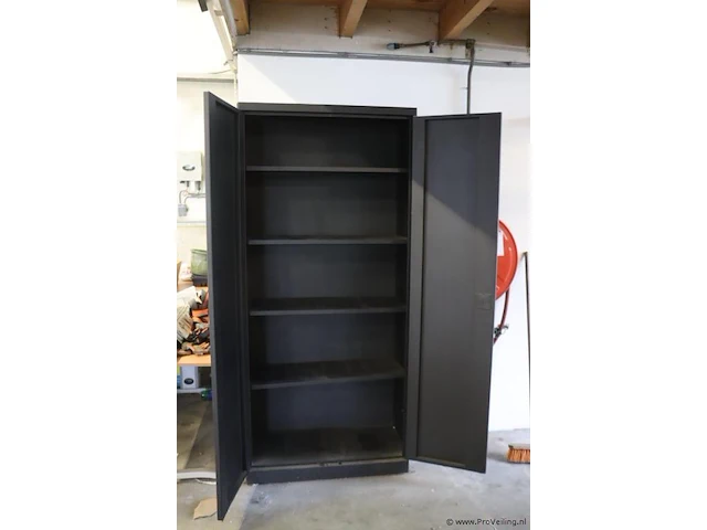 Archiefkast incl. sleutel - 90x44x199cm - afbeelding 4 van  4