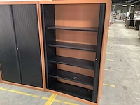 Archiefkast met houten ombouw - afbeelding 2 van  3