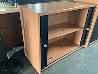 Archiefkast met houten ombouw - afbeelding 2 van  3