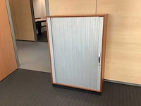 Archiefkast met houten ombouw - afbeelding 1 van  4