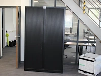 Archiefkast met twee roldeuren afm. 120 x 42 x 198 cm - afbeelding 1 van  3