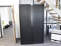 Archiefkast met twee roldeuren afm. 120 x 42 x 198 cm - afbeelding 2 van  3