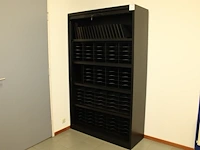 Archiefkast met twee verticale roldeuren markant store. afmeting 120 x 45 x 198 cm. - afbeelding 1 van  3