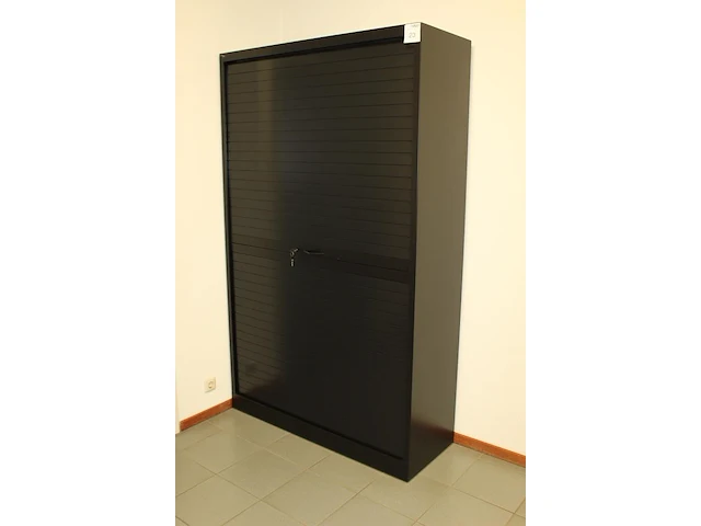 Archiefkast met twee verticale roldeuren markant store. afmeting 120 x 45 x 198 cm. - afbeelding 3 van  3