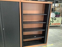 Archiefkasten met houten ombouw (3x) - afbeelding 1 van  3