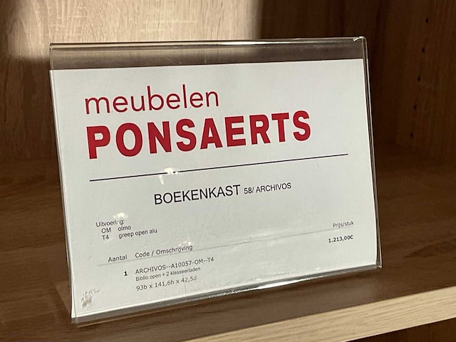 Archivios boekenkast - afbeelding 6 van  7