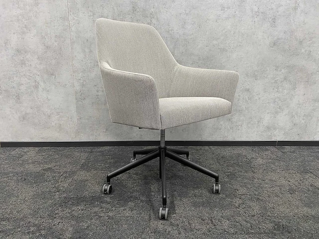 Arco - design bureaustoel - lichtgrijs - afbeelding 4 van  11