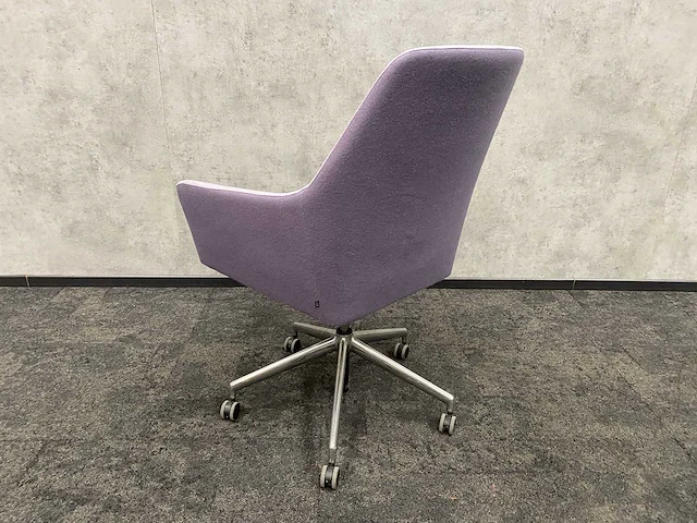 Arco - design bureaustoel - paars/lila - afbeelding 9 van  10