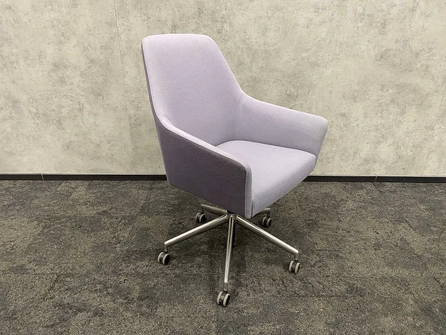 Arco - design bureaustoel - paars/lila - afbeelding 1 van  10