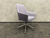 Arco - design bureaustoel - paars/lila - afbeelding 2 van  10