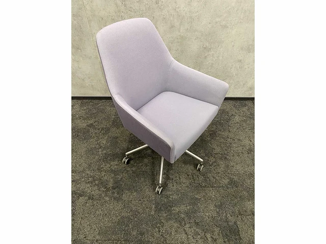 Arco - design bureaustoel - paars/lila - afbeelding 5 van  10