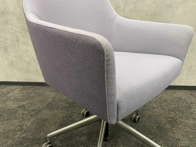 Arco - design bureaustoel - paars/lila - afbeelding 6 van  10