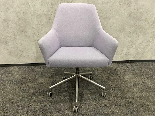 Arco - design bureaustoel - paars/lila - afbeelding 7 van  10