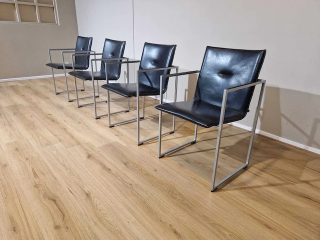 Arco - frame - eetkamerstoelen (4x) - afbeelding 2 van  12