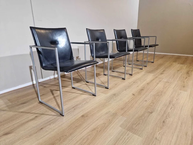 Arco - frame - eetkamerstoelen (4x) - afbeelding 3 van  12