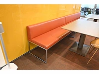 Arco - frame bench - lederen bank - afbeelding 5 van  5