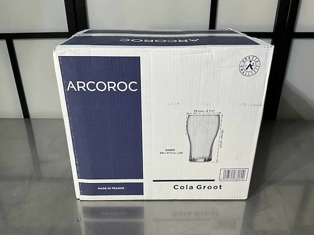 Arcoroc - cola groot - doos stapelglazen (3x) - afbeelding 1 van  2