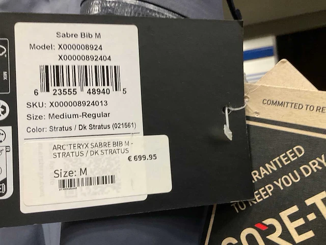 Arc’teryx sabre bibs (3x) - afbeelding 4 van  5