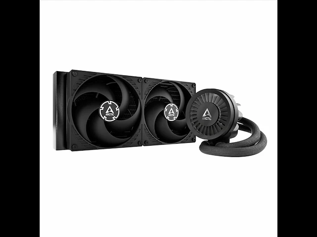 Arctic liquid freezer iii 280 waterkoeling pc cpu aio waterkoeler intel & amd efficinte pwm gestuurde pomp zwart - afbeelding 1 van  4