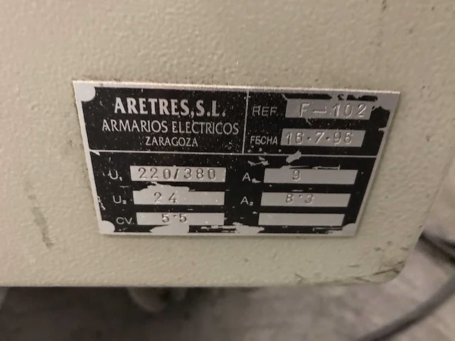 Aretes tmz 102 vlakstans pers - afbeelding 23 van  25