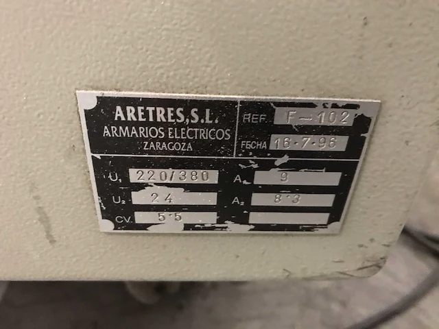 Aretes tmz 102 vlakstans pers - afbeelding 24 van  25