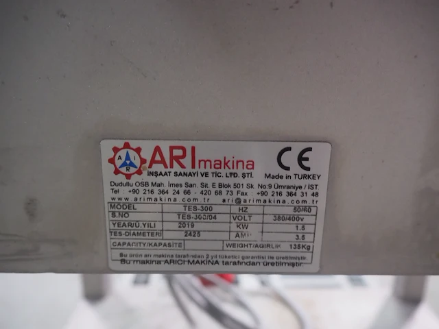 Ari makina - afbeelding 9 van  9