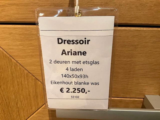 Ariane eiken dressoir - afbeelding 6 van  6