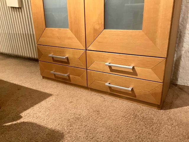 Ariane eiken vitrinekast - afbeelding 4 van  9