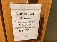 Ariane eiken vitrinekast - afbeelding 9 van  9