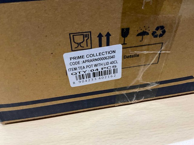 Ariane prime collection theepotten met deksels (24x) - afbeelding 7 van  8