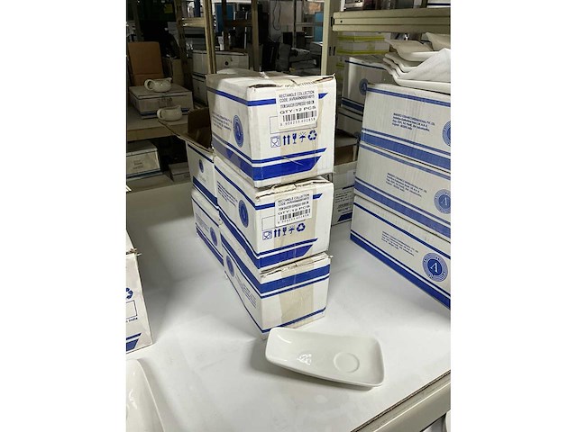 Ariane rectangle collection espresso schotels (60x) - afbeelding 7 van  7