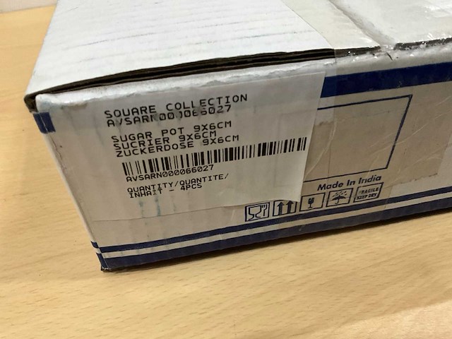 Ariane square suikerpot met deksel (24x) - afbeelding 6 van  7