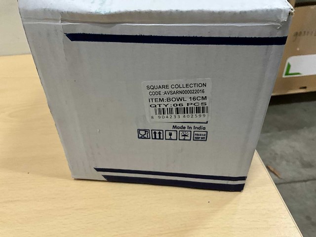 Ariane square vierkante kommen (30x) - afbeelding 6 van  7