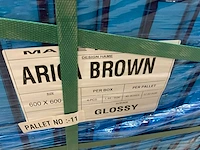 Arica brown keramische wand/vloertegels (57m2) - afbeelding 9 van  10