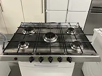 Ariston - aeg koelkast + ariston inbouw 5 pits gaskookstel rvs + ok tv - afbeelding 8 van  10
