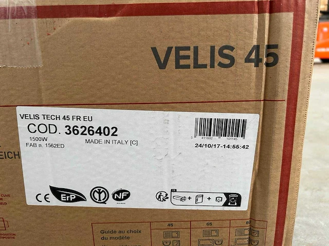 Ariston - velis tech - 45l elektrische boiler 1500w - afbeelding 5 van  9