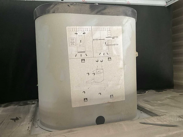 Ariston hotpoint hb9ix/ha afzuigkap - afbeelding 5 van  5