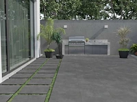Ark antraciet mat 100x100 cm tegel 60 m² - afbeelding 2 van  6