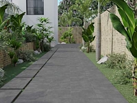 Ark antraciet mat 100x100 cm tegel 60 m² - afbeelding 3 van  6